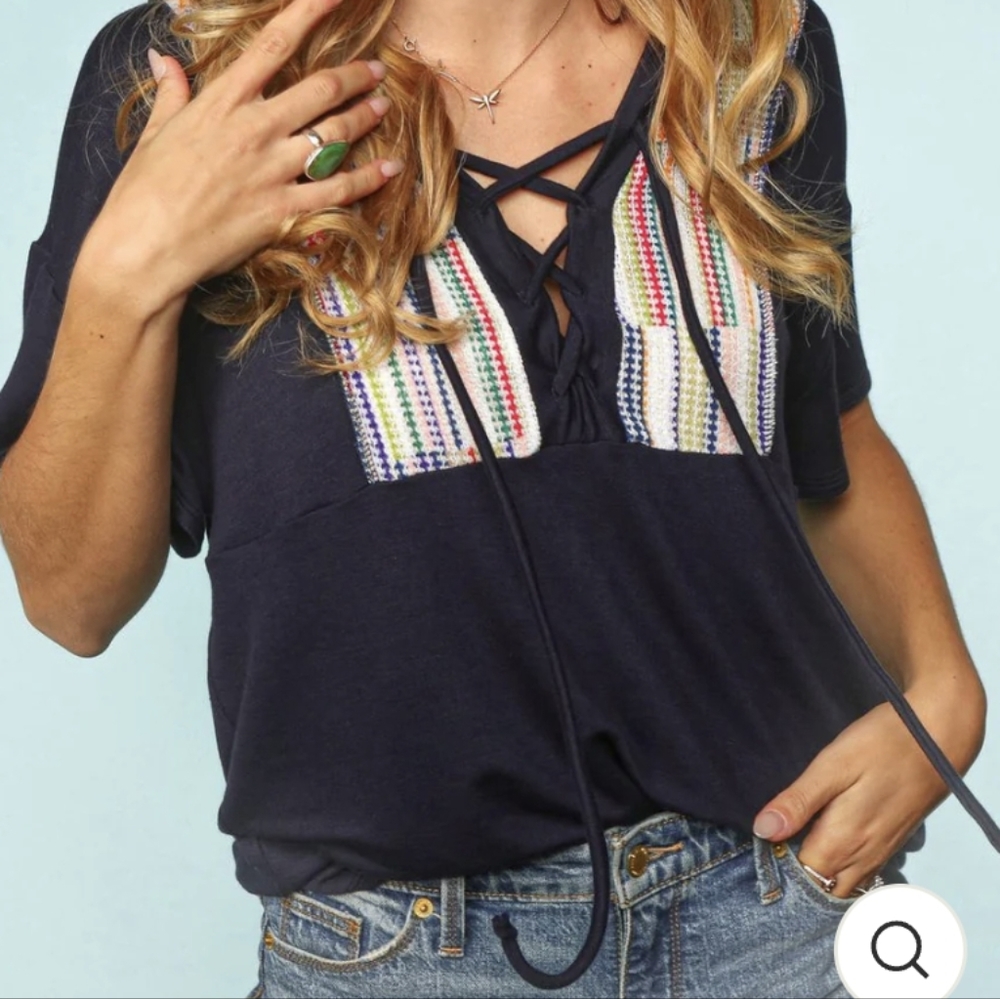 💜 New Navy Loose Fit Top - Picture 3 of 6